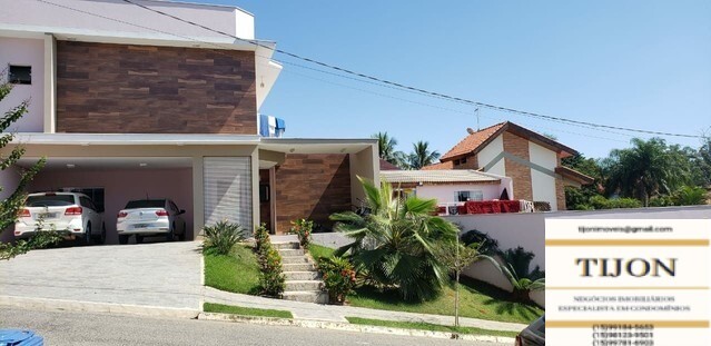 Casa de condomínio à venda com 5 quartos, 333m² - Condomínio Via Reggio,Sorocaba